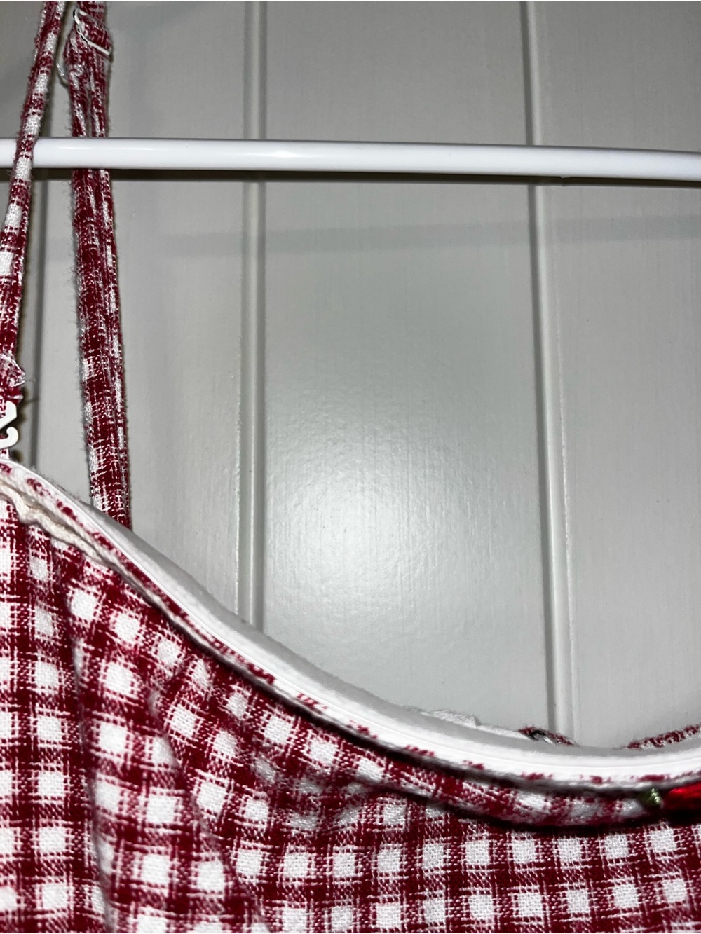 AEROPOSTALE- Red gingham mini dress - Picture 4 of 8